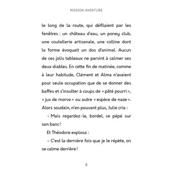 Mission aventure
