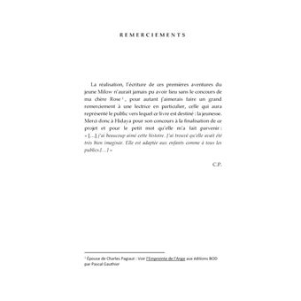 Milow, le jeune aventurier (1)