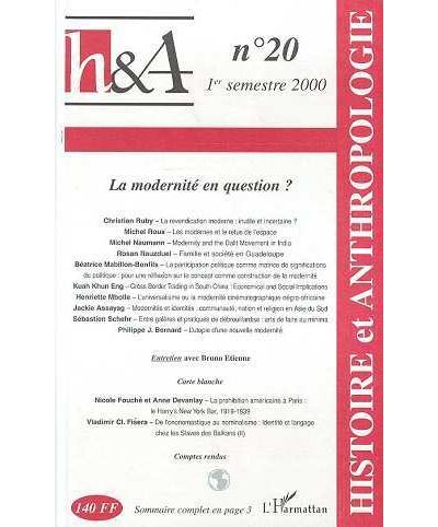 La modernite en question -  Collectif - broché