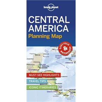 Central America Planning Map 1ed -anglais-