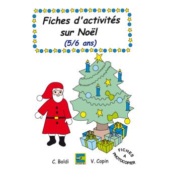Fiches d'activités sur Noël, 5-6 ans