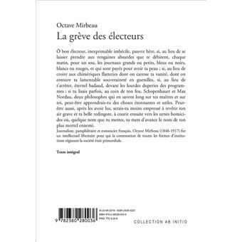 La grève des électeurs