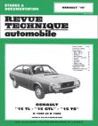 Revue technique automobile 313.3 Renault 15 TL-GTL et TS (1972/1979)