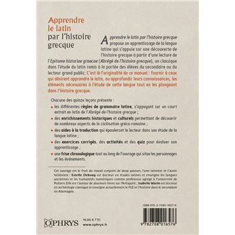 Apprendre le latin par l’histoire grecque