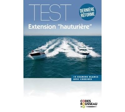 Code Rousseau test extension hauturière 2019