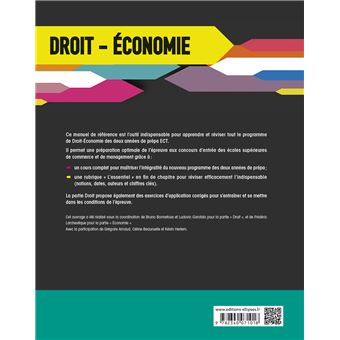 Droit - Économie. Prépas ECT. 1re et 2e années