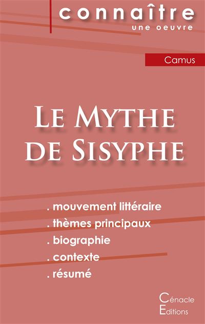 Fiche de lecture le mythe de sisyphe de albert camus analyse