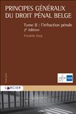 Principes généraux du droit pénal belge