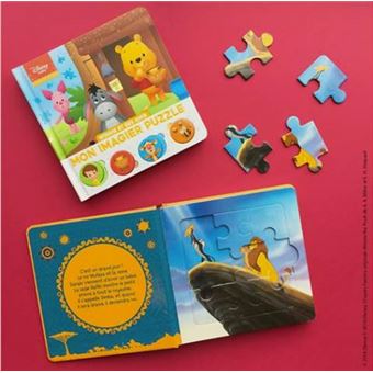 DISNEY BABY - Mes Premiers Puzzles - Les animaux - Imagier Puzzle 4 pièces,  Les animaux - COLLECTIF - Mémoire 7