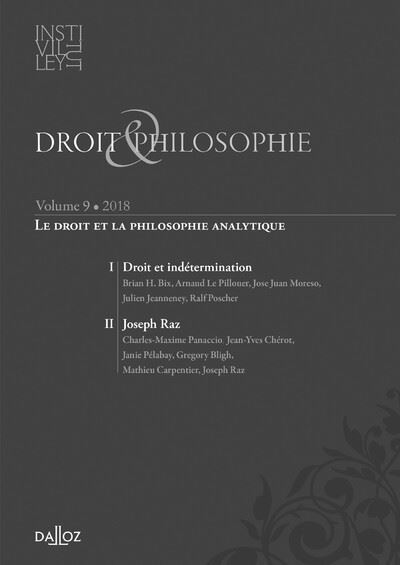 Droit & Philosophie - Le droit et la philosophie analytique -  Institut Michel Villey - broché
