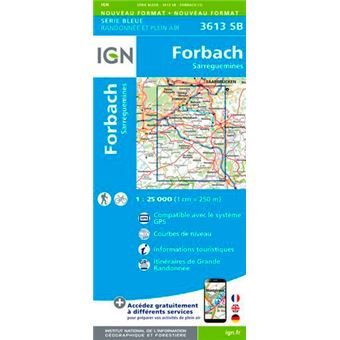 3613Sb Forbach/Sarreguemines