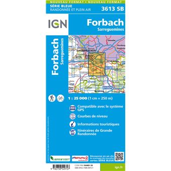 3613Sb Forbach/Sarreguemines