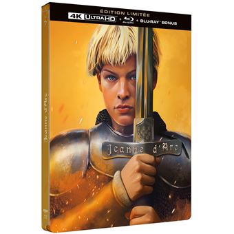 Jeanne d'Arc (1999) Édition Limitée SteelBook® Blu-ray 4K Ultra HD