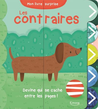 Les contraires devine qui se cache entre les pages
