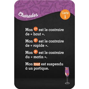 Apéro-cartes spécial JEUX DE MOTS