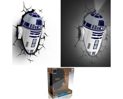 Lampe décorative 3D Star Wars R2D2