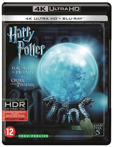 Harry Potter and the Order of the Phoenix 4K Blu-ray (4K Ultra HD + Blu-ray)