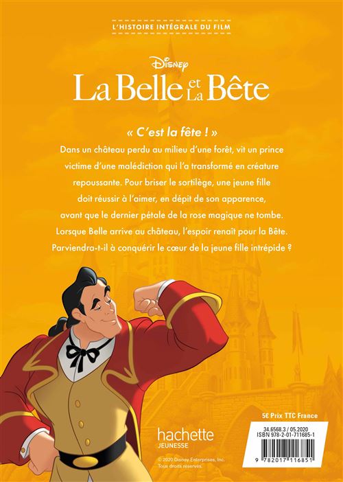 LA BELLE ET LA BÊTE – Mon Histoire du Soir – L'histoire du film – Disney  Princesses – Virgin Megastore