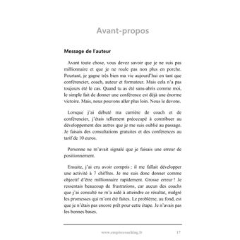 Comment gagner sa vie en tant que coach, conférencier et auteur