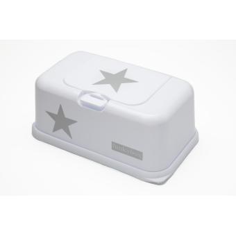Boîte à lingettes pour bébé l'Original Funkybox Freekid Blanc avec étoile