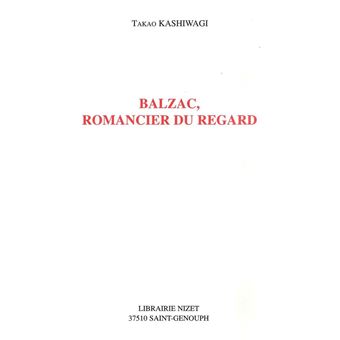 Balzac, romancier du regard