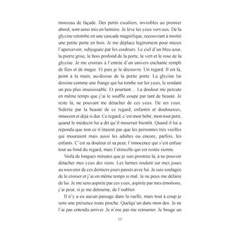 Sous la glycine l'ombre de ses yeux