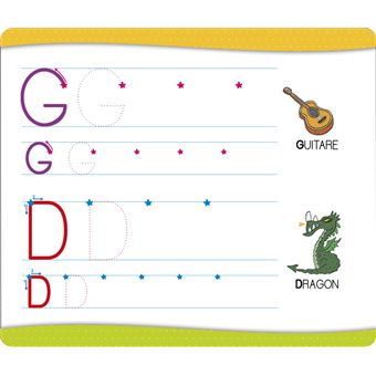 Les Incollables - Ma première ardoise - Majuscules