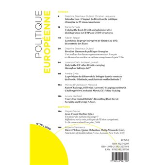 La politique étrangère européenne face au Brexit