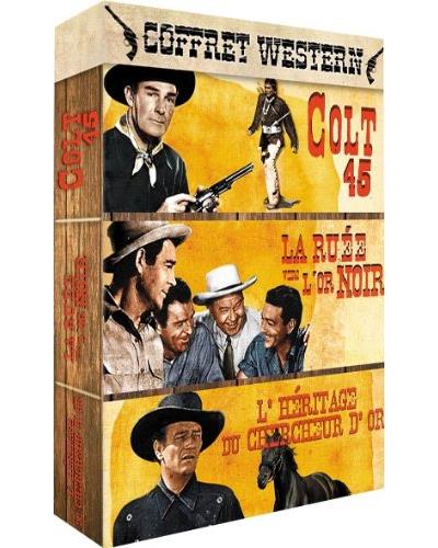 Colt 45 - La ruée vers l'or noir - L'héritage du chercheur d'or Coffret 3 DVD