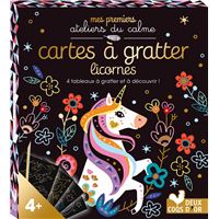 Mon livre de coloriage magique à gratter ; filles & licornes - Eva  Schindler - Mineditions - Papeterie / Coloriage - Librairie Gallimard PARIS