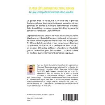 Plan de développement du Capital humain