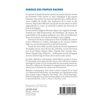 Paroles des peuples racines