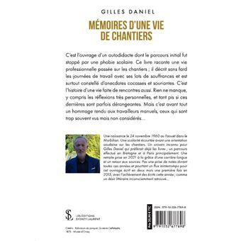Mémoires d’une vie de chantiers