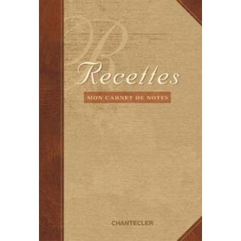 Mon carnet de recettes à compléter - broché - René Charpin, Livre tous les  livres à la Fnac