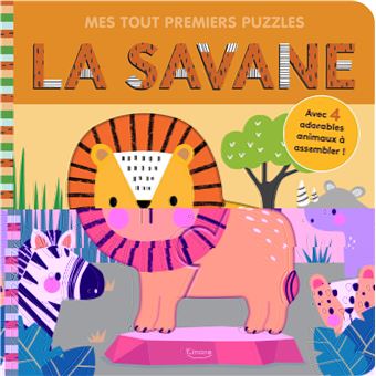 Mes tout premiers puzzles - la savane