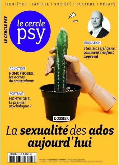 Le Cercle Psy N°33 - La sexualité des ados aujourd'hui - juin/juillet/août - 2019