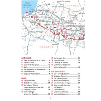 Pyrénées, les 50 plus beaux Sentiers d'Emilie (3e ed)