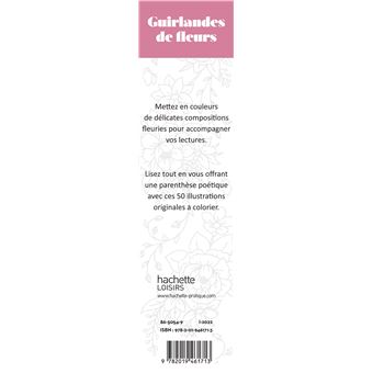 Marque-pages Guirlandes de fleurs