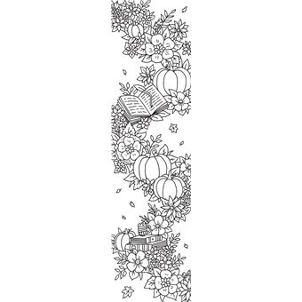 Marque-pages Guirlandes de fleurs