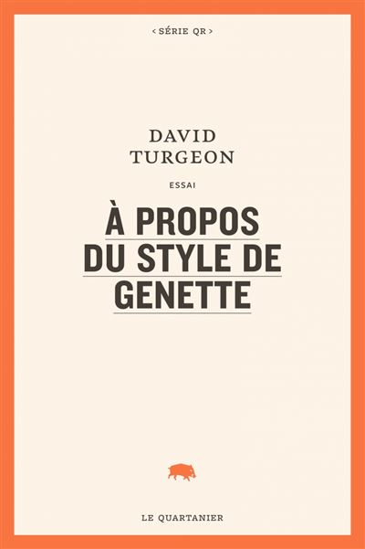 A propos du style de genette