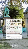 Derniers domiciles connus, Guide des tombes des personnalités belges