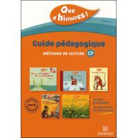 Que d'histoires cp serie 2 guide pedagogique avec cd audio inclus