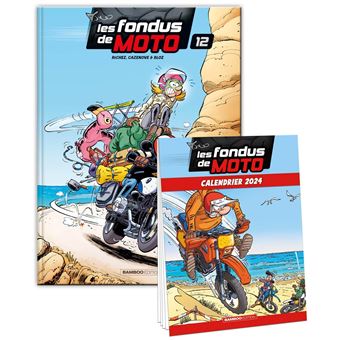 Les Fondus de moto - tome 12 + calendrier 2024 offert