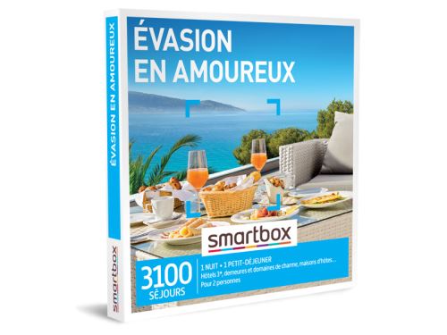 Coffret cadeau Smartbox Évasion en amoureux