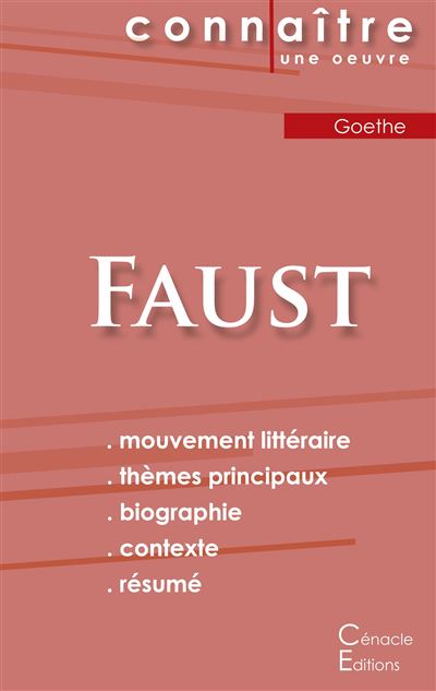 Fiche de lecture Faust
