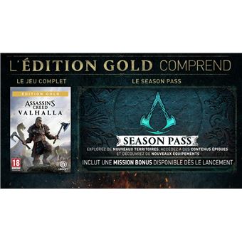 Assassin’s Creed Valhalla Edition Gold PS5