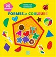 Formes et couleurs 200 gommettes 3-4 ans