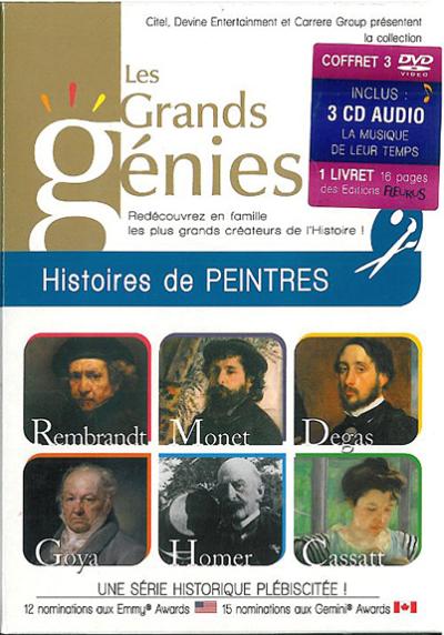 Les Grands Génies : Histoires de Peintres - Coffret
