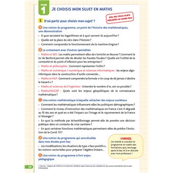 Je réussis mon Grand Oral Bac 2024 Tles générale et technologiques