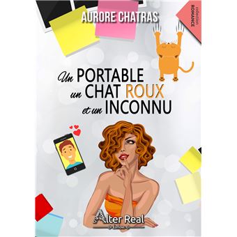 Un portable, un chat roux et un inconnu